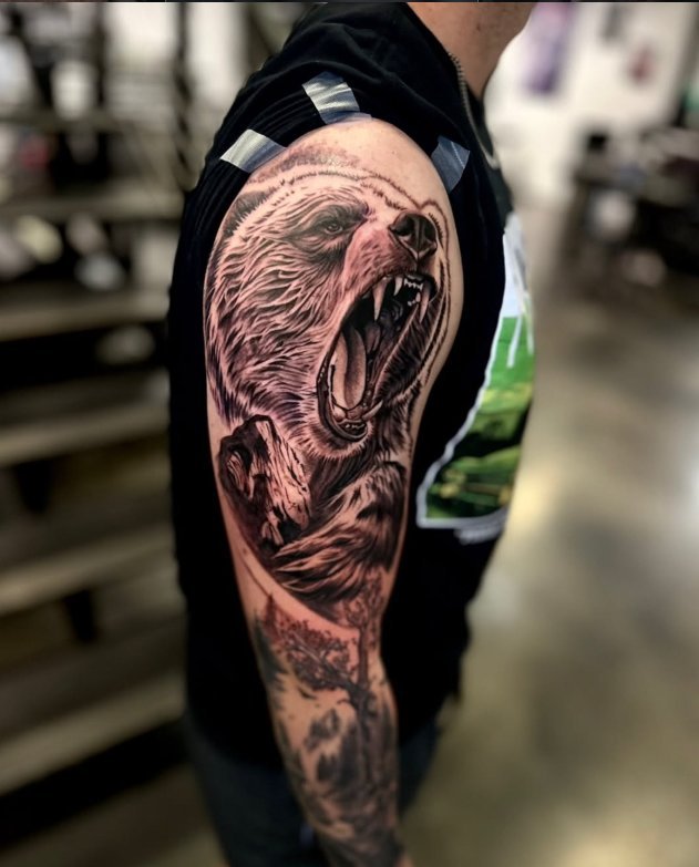Portrait tattoo by InkMeLele