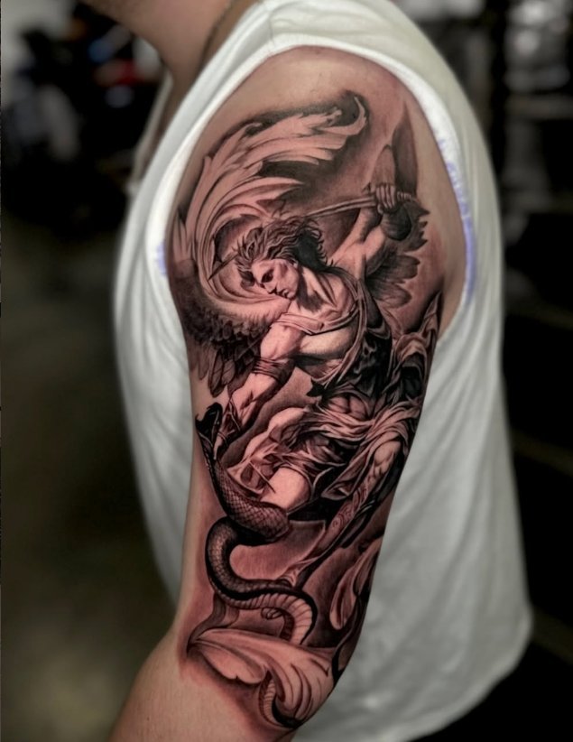 Bear tattoo by InkMeLele